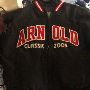 Arnold Classic varsity jacket size Medium